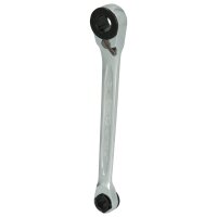 GEARplus Mini-Bit-Umschalt-Ratschenringschlüssel, 1/4"x10mm