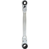 4 in 1 GEARplus umschaltbar Gelenk-Doppel-Ringschlüssel, 10x13-17x19mm
