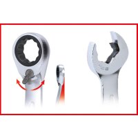 DUO GEAR Ringmaulschlüssel-Satz,Maul-Ratschenfunktion,5-tlg, umschaltbar
