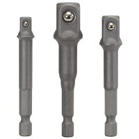 1/4" Vierkant-Adapter-Satz, 3-tlg