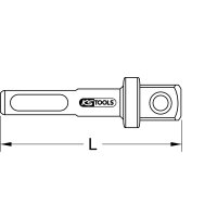 3/8" SDS-Vierkant-Adapter, 60mm
