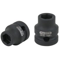 1/2&quot; Sechskant-Kraft-Stecknuss, extra kurz, 11,0 mm