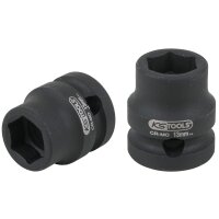 1/2&quot; Sechskant-Kraft-Stecknuss, extra kurz, 13,0 mm