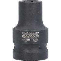 1/2" Sechskant-Kraft-Stecknuss, kurz, 9mm