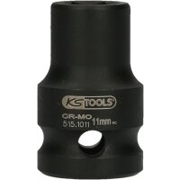 1/2" Sechskant-Kraft-Stecknuss, kurz, 11mm