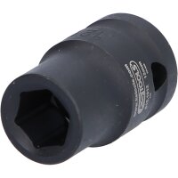 1/2" Sechskant-Kraft-Stecknuss, kurz, 12mm