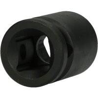 1/2" Sechskant-Kraft-Stecknuss, kurz, 17mm