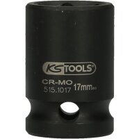 1/2" Sechskant-Kraft-Stecknuss, kurz, 17mm