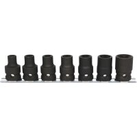 1/2" Torx-E-Kraft-Stecknuss-Satz, 7-tlg, E10-E24