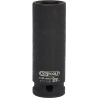 1/2" Sechskant-Kraft-Stecknuss, lang, 19mm