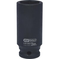 1/2" Sechskant-Kraft-Stecknuss, lang, 25mm