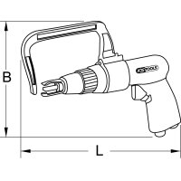 1/2 Druckluft-Schweißpunkt-Bohrermaschine