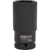 3/4" Sechskant-Kraft-Stecknuss, lang, 32mm