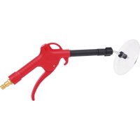 Teleskop-Druckluft-Ausblaspistole 90-190mm mit Schutzschild