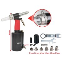 Druckluft-Blindniet-Pistole, 2,4-3,2-4-4,8-5,6-6,4mm