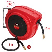 Druckluft-Schlauchaufroller Ø13mm, Anschluss 1/2"