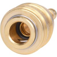 Messing-Kupplungen mit Schlauchtülle, Ø6mm