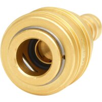 Messing-Kupplungen mit Schlauchtülle, Ø9mm