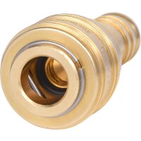 Messing-Kupplungen mit Schlauchtülle, Ø13mm
