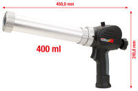 Akku-Kartuschen-Pistole 400 ml ohne Akku und Ladegerät