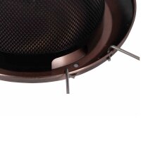 Futtersäule Kupfer-Serie für Mischfutter,  H 31cm 