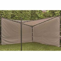 Seitent. Berlino 4x4,grau 2tlg, 160g/m² Polyester 2