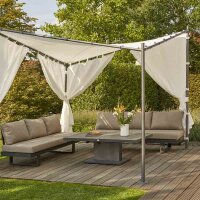 Seitent. Berlino 3x3,weiß 2tlg, 160g/m² Polyester