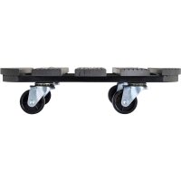 Pflanzenroller WPC, rund 30 cm, anthrazit 4