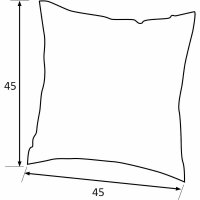 Prime Dekokis.45x45 gelb Polypropylen 207-gelb 5