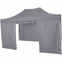 Allrounder Pav. 3x4,5 gr. Stahl grau/Polyester grau 3