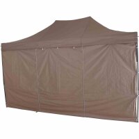 Allrounder Pav. 3x4,5 tp Stahl grau/Polyester taup 4