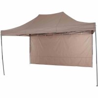 Allrounder Pav. 3x4,5 tp Stahl grau/Polyester taup 5