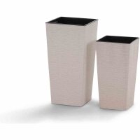 Pflanzg. Nizza gro.cre.30 Kst./Holz, 30 x 57 cm 5