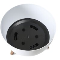 Pflanzgefäß Oslo ws 40cm Kunststoff, Ø40 x