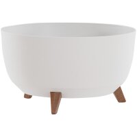 Pflanzgefäß Oslo ws 47cm Kunststoff, Ø47 x