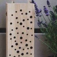 Bienenblock SILEA Erlenholz, 10x6x29 cm 4