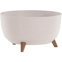 Gef&auml;&szlig; Oslo 47cm creme Kst./Holz,...