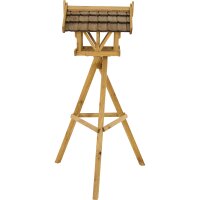 Vogelhaus THEO + Ständer Kiefer FSC® 100% 2