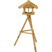Vogelhaus THEO + Ständer Kiefer FSC® 100% 3