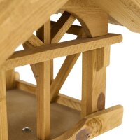 Vogelhaus THEO + Ständer Kiefer FSC® 100% 5