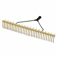 KS-Rasenrechen mit 32 gebogenen Zinken, 64cm