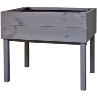 Kinderhochbeet Fiete grau Kiefer FSC100% gallery