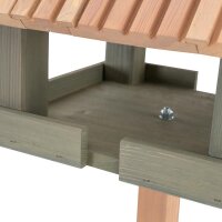 Vogelhaus FRED + Ständer Kiefer FSC® 100% 3
