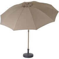 Paolo Schirm Ø2,7 taupe Alu taupe/Polyester taupe 3