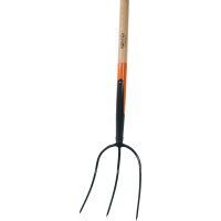 Streugabel 3Z mit Stiel gew. Stiel Esche FSC 100% 2