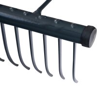 Rasenrechen 40 Zink. 70cm ohne St. anthrazit 4
