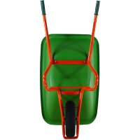 Großmuldenk. 165l  1-Rad HDPE Mulde mit Skala 3
