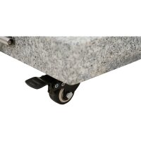 Ennio, Granitst., 28kg eckig mit Griff+Rolle 4