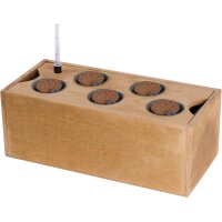 Hydroponikgefäß aus Holz Gr&o gallery