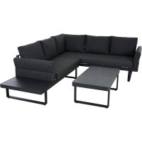 Weston Lounge Set, 3-tlg Alu, Textilbezu gallery